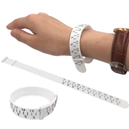 Plastic Bracelet Sizer Gauge Adjustable Bangle Measures Jewelry Making Bracelet Sizing Tools DIY Tool