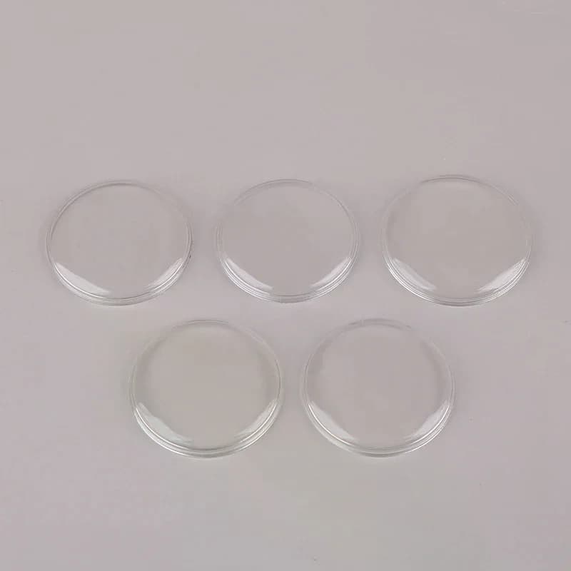 29.7-31.6mm Thick Acrylic Watch Crystal Vintage Watch Pocket Watch Mirror Repair Part