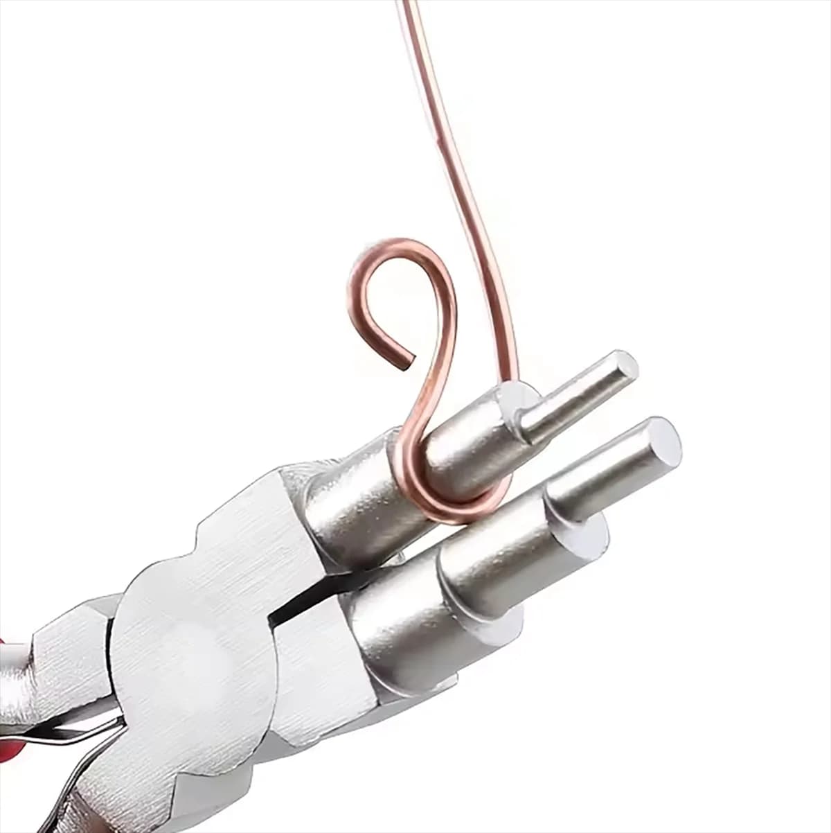 6 Jewelry Pliers Carbon Steel Round Nose Needle Nose Pliers For 3-10mm Rings DIY Wire Looper Jewelry Bail Pliers Jewelry Makin