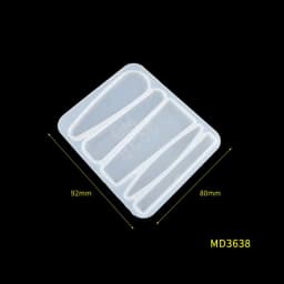 Handmade Barrettes Silicone Epoxy Resin Molds DIY Hair Pin Acrylic Alligator Hair Clip Jewelry Making Tools