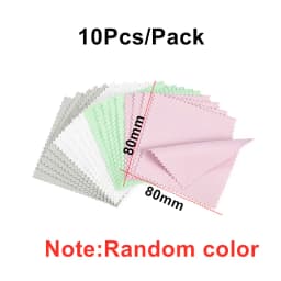 10-50Pcs Jewelry Cleaning Cloth Polishing Cloth for Sterling Silver Gold Platinum Small Polish Cloth For Jewelry Clean and Shiny
