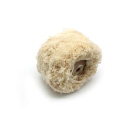 Cotton Thread Polishing Wheel with Wooden Metal Hub 50mm 70mm 78mm Soft Buffing String Disc Jewelry Rotary Tools