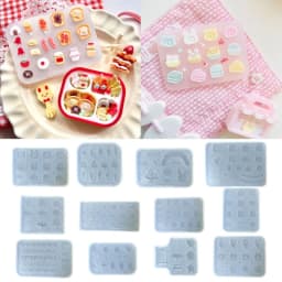 Practical Silicone Mold for Creative Projects Epoxy Keychain Pendant Moulds Professional Grade Mold for Handcrafted Item