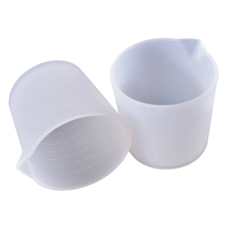 30ML Silicone Measuring Cup Handmade DIY Jewelry Making Tools Crystal Epoxy Resin Mixed Measure Accessories Gadgets