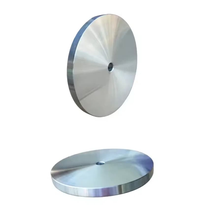 6-Inch 150mm Lead Tin Alloy Polishing Disc with 12.7mm Hole Thickness 10mm for Gemstone Angle Polishing Jewel Finishing Disc