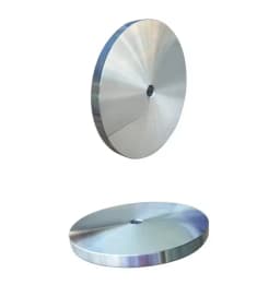6-Inch 150mm Lead Tin Alloy Polishing Disc with 12.7mm Hole Thickness 10mm for Gemstone Angle Polishing Jewel Finishing Disc