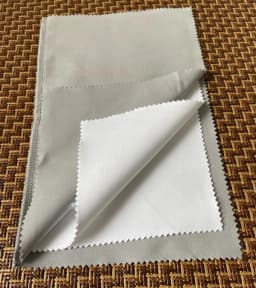 1PCS 10X7CM Silver Polish Cloth Jewelry Cleaning Polishing Cloth Gold Silver Suede Fabric Platinum Multi Layer Tarnish Remover