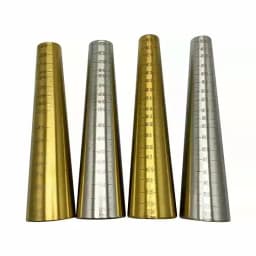 R2LE Stainless Steel Bracelet Mandrel with Engraved Measurements Suitable for Bangle