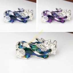 Chinese Pixiu Spacer Ball Beads Good Luck Yao Wealth Money Amulet DIY Bracelet Necklace Jewelry Craft Supplies QX2F