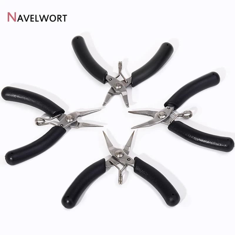 Jewelry Pliers Tools & Equipment Kit For DIY Handmade Crafts,Long Needle Round Nose Cutting Wire Pliers,DIY Jewelry Making Tool
