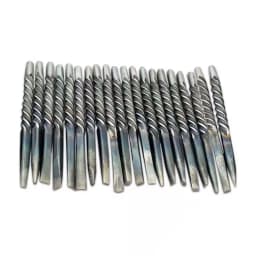 20Pcs Professional Jewelry Anvil Chisel Tools High Hardness hand Carving Tools Jeweler Flower Stamps Metal Design Stamp crafts