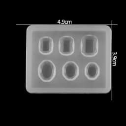 Muti-Style Resin Acrylic Resin Jewelry Tool Silicone Mold Mixed Style Silicone Casting Mold For DIY Jewelry Making Accessories