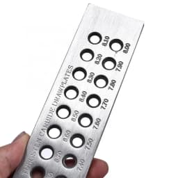 Round Holes Wire Drawing Board Metal Drawplate Professional Jewelry Tools Decorations Jewelry Making Tool Accessory for Jeweler