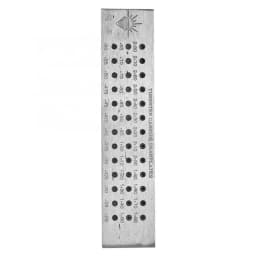 Round Holes Wire Drawing Board Metal Drawplate Professional Jewelry Tools Decorations Jewelry Making Tool Accessory for Jeweler