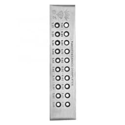 Round Holes Wire Drawing Board Metal Drawplate Professional Jewelry Tools Decorations Jewelry Making Tool Accessory for Jeweler