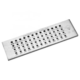 Round Holes Wire Drawing Board Metal Drawplate Professional Jewelry Tools Decorations Jewelry Making Tool Accessory for Jeweler