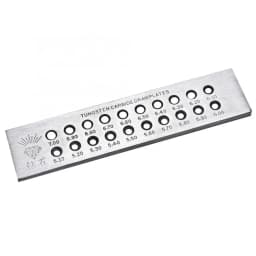 Round Holes Wire Drawing Board Metal Drawplate Professional Jewelry Tools Decorations Jewelry Making Tool Accessory for Jeweler