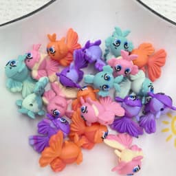 20Pcs 3D Silicone Beads Food Grade Cartoon Focal Beads For Jewelry Making DIY Pen KeyChain Accessories Baby Silicone Beads