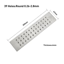 Round Tungsten Carbide Wire Drawplate For Jewelry Making Wire Drawing Tools