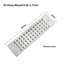 Round Tungsten Carbide Wire Drawplate For Jewelry Making Wire Drawing Tools