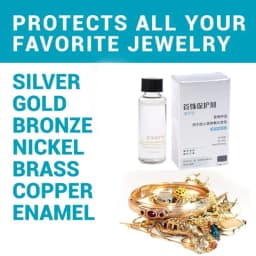 Clear Jewelry Coating Protective Agent Beautifies Protects Jewelry from Tarnish
