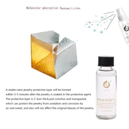 Clear Jewelry Coating Protective Agent Beautifies Protects Jewelry from Tarnish