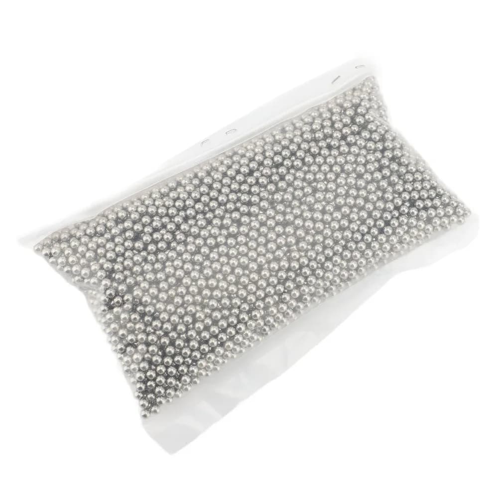 Jewelry Tools Stainless Steel Polishing Beads Round Silver Stainless Steel Beads Polishing Balls Jewelry Making