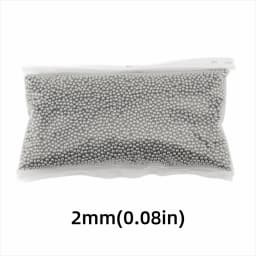 Jewelry Tools Stainless Steel Polishing Beads Round Silver Stainless Steel Beads Polishing Balls Jewelry Making