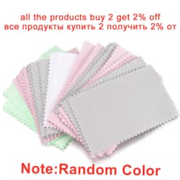 10/20/50pcs Cleaner Clean Glasses Lens Cloth Wipes For Sunglasses Microfiber Eyeglass Cleaning Cloth For Camera Color Random