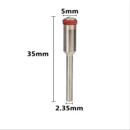 10pcs Dental jewelry Polishing Shank Mandrel Disc Burs Rotary Sanding Paper Clamp Bar Sandpaper Split Holder Clip Rod Clips tool