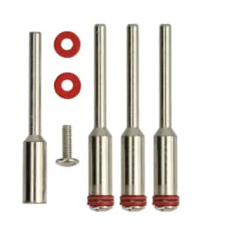 10pcs Dental jewelry Polishing Shank Mandrel Disc Burs Rotary Sanding Paper Clamp Bar Sandpaper Split Holder Clip Rod Clips tool