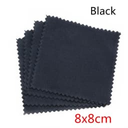 10pcs Polish Polishing Cloth Silver Color Cleaning Polishing Cloth Soft Clean Wipe Wiping Cloth For Silver Gold Jewelry Tools