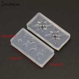 Mini Size Moon Star Sun Resin Jewelry Fillings Resin Silicone Mold Jewelry Making Tools