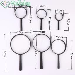 Hot Sale 1Piece Reading Glass Lens Magnifier 40/50/60/75/90/100mm Hand Held 5X Magnifying Loupe