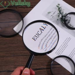 Hot Sale 1Piece Reading Glass Lens Magnifier 40/50/60/75/90/100mm Hand Held 5X Magnifying Loupe