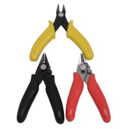 3.5inch Mini Flat Nose Pliers Micro Cut Plier Nose Plier Small Chain Pliers Smooth Jaw Fine Pliers For DIY Jewelry Making Tool