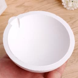 100/250/500/750/1000Grams Quartz Bowl Jewelry Equipment Crucible For Melting Gold Silver Platinum DIY Making Tool
