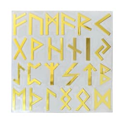 Decorative Stickers Chunky Glitter Luen Letter Stickers Gold Self Adhesive Metal Sticker DIY Scrapbooking Album Home