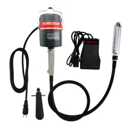 230W Hanging Flex Shaft Grinder CC30 with Foot Pedal 0-24000RPM Rotary Tool for Jewelry Polishing Carving Buffing