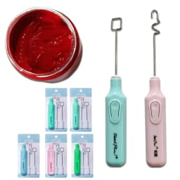 Epoxy Resin Stirrer for Crafts Tumbler Replaceable Electric Tumbler Mixer Handheld Battery Operated Epoxy Mixing