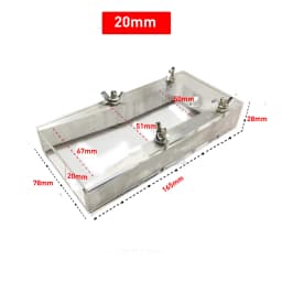 20/25/30mm Silica Gel Liquid Mould Frame for Jewellery Casting Acrylic Jewelry Tools