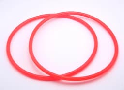 Jewelry Rotary Tumbler Replacement Kit kT6808 Rubber Chain Dentate Strip 90mm Rotary Barrel Cover lid