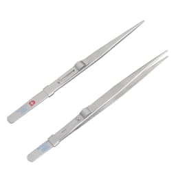 Jewellery Stainless Steel Tweezer Pointed Tweezers Anti-Slip Pointed Fine With Lock Groove Diamond Tweezers Clip Jewelry Making