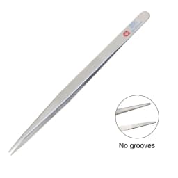 Jewellery Stainless Steel Tweezer Pointed Tweezers Anti-Slip Pointed Fine With Lock Groove Diamond Tweezers Clip Jewelry Making