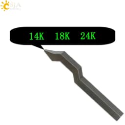 CSJA 14K 18K 24K Steel Metal Stamps Mold Punch Marking Tool Women Men Jewelry Rings Bracelet Necklace Buckle Wholesale E178