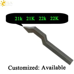 CSJA 14K 18K 24K Steel Metal Stamps Mold Punch Marking Tool Women Men Jewelry Rings Bracelet Necklace Buckle Wholesale E178