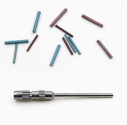 Special Pin Mandrel Stainless Steel For Holding Mini Silicone Rubber Pin Polisher Jewelry Hard to reach Polishing Abrasive point