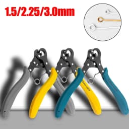 Wire Rolling Pliers 1.5/2.25/3.0mm For Wire Winding Bending Repair Jewelry Making Tool Round Nose Pliers For Wire Ring Wrapping