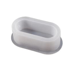 Homemade Succulent Plant Pot Silicone Mold Planter Mold Fashion Oval Jewelry Storage Container Mold DIY Craft