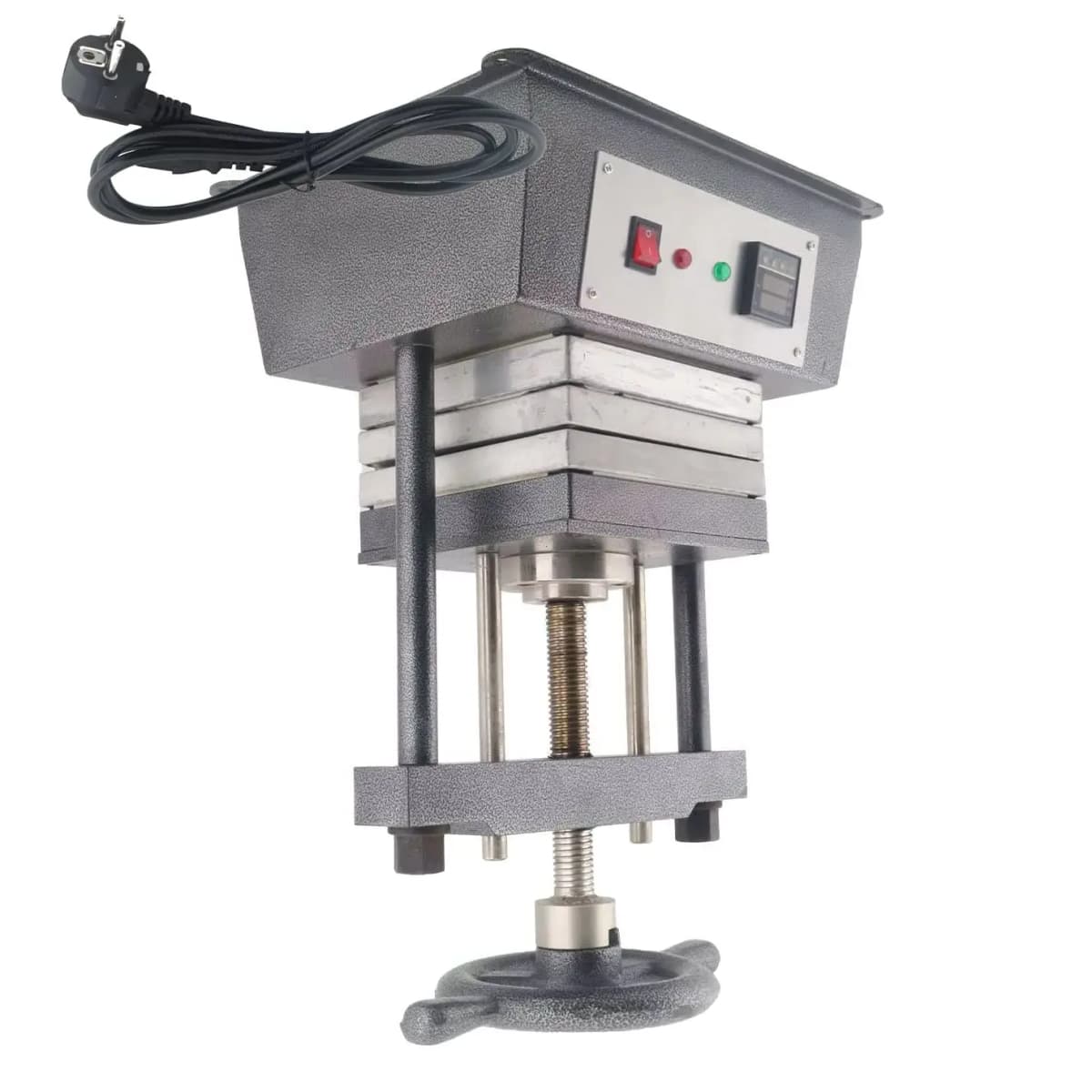 220V Digital Hydraulic Jewelry Vulcanizer Press for Rubber Mold Making Jewelry Casting Tool Equipment